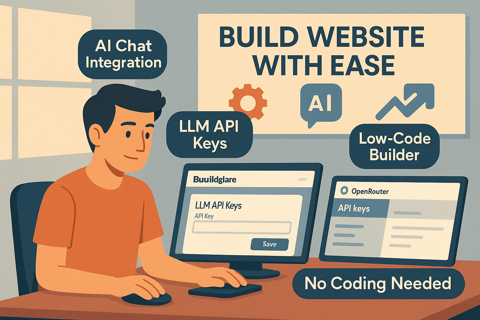Buildglare: Build Website with Ease Using Custom LLM API Keys